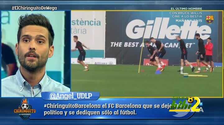برشلونة يتدرب بدون اللاتينيين