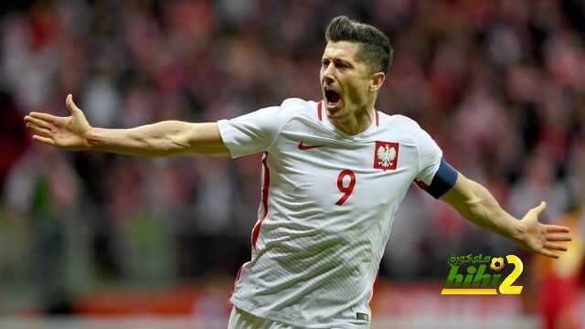 ليفاندوفيسكي قد يغيب عن مواجهة بولندا امام اوروغواي