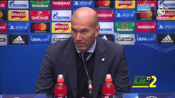 زيدان : توتنهام كان أفضل ولكن لم نلعب بشكل سيء
