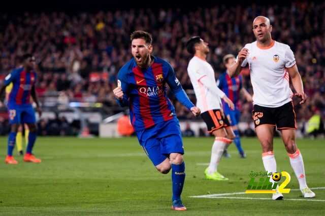 ميسي يشارك في أهداف برشلونة أمام فالنسيا للمرة الـ27
