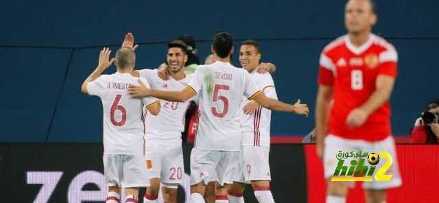 فيديو: إسبانيا تكتفي بهدفين في شباك روسيا بالشوط الأول