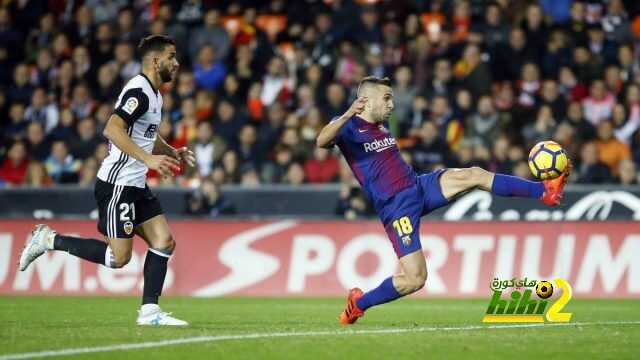 هدف ألبا حفظ لبرشلونة تفوقه الدائم على فالنسيا