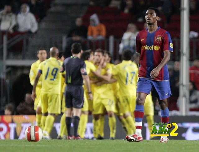 فياريال لايعرف الفوز أمام برشلونة منذ 2008