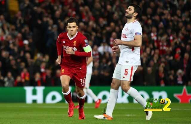 كوتينهو يصل لهدفه رقم 50 مع ليفربول