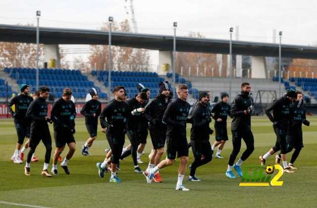 صور من استعدادات ريال مدريد لمواجهة إشبيلية
