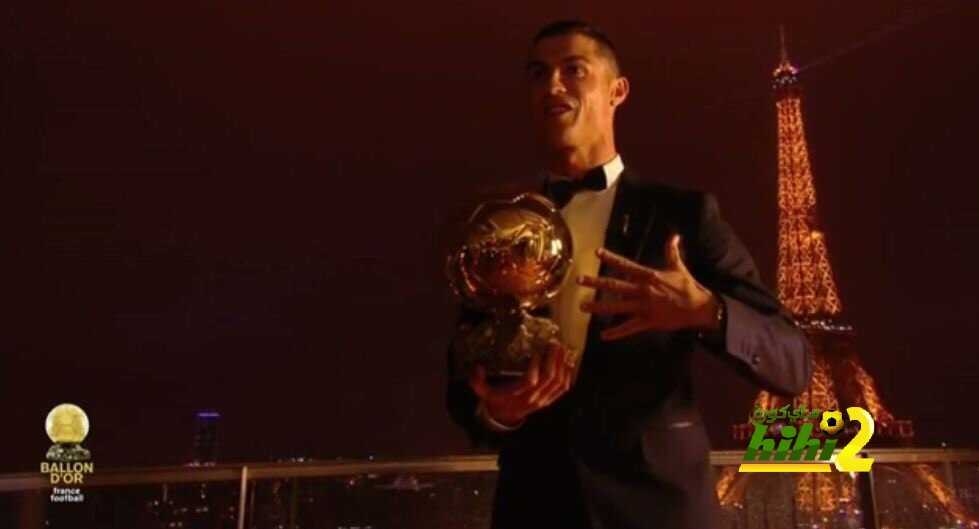 🔴  ريال مدريد يهنئ رونالدو على فوزه بالكرة الذهبية