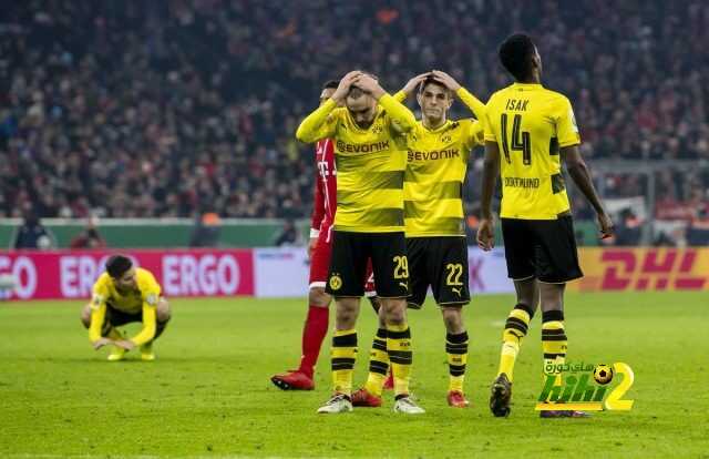 رقم سلبي لدورتموند بعد الخروج من الكأس