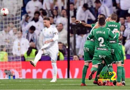 فيديو : ليغانيس ينهي الشوط الأول متقدما امام  ريال مدريد