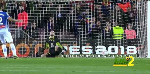 ميسي يعزز تقدم برشلونة بالهدف الثاني