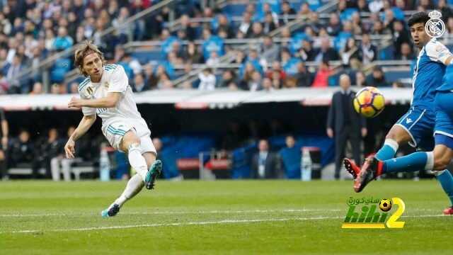 مودريتش يصل لهدفه الـ13 مع الريال