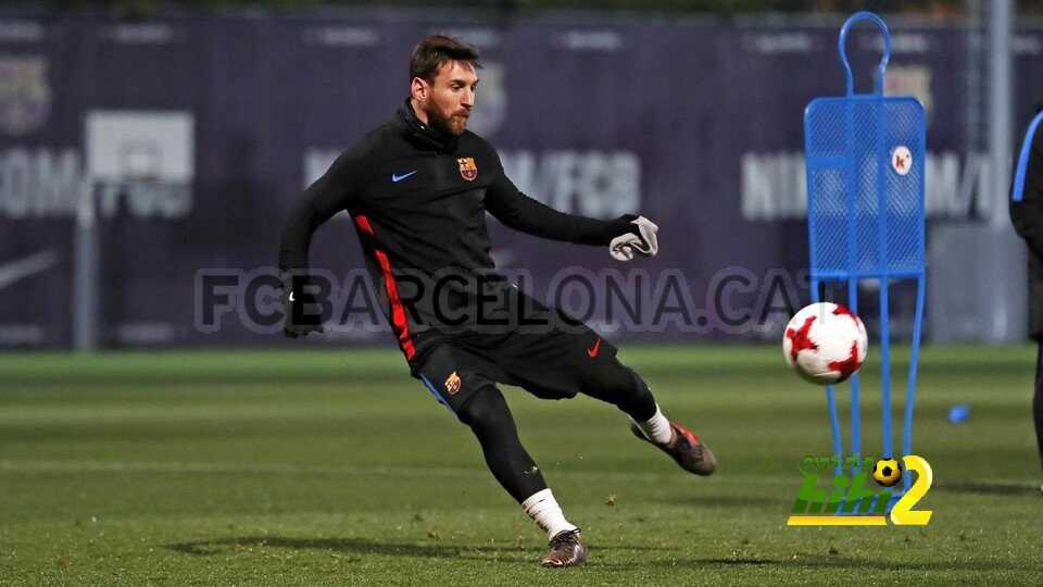 صور : آخر استعدادات برشلونة لمباراة اسبانيول