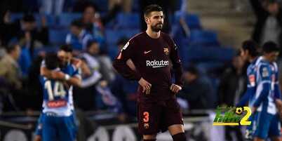 🔴 رابطة الدوري الإسباني تساند بيكيه ضد جماهير إسبانيول