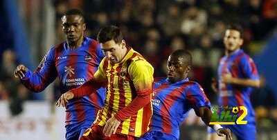 برشلونة يكتسح ليفانتي في النزالات المباشرة