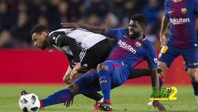 راديو كتالونيا : اومتيتي أفضل لاعبي برشلونة أمام فالنسيا
