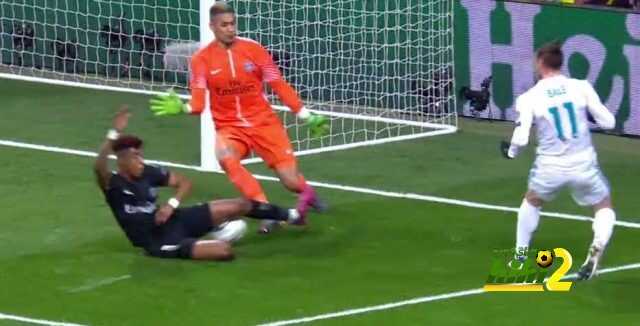 مدافع باريس يحرم بيل من تسجيل هدف التقدم