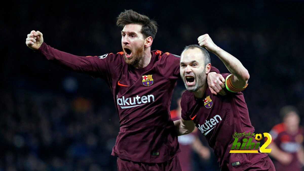 انيستا يناشد مشجعي برشلونة بالمؤازرة في الإياب أمام تشيلسي