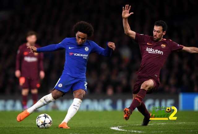 لامبارد ” ويليان كان أخطر لاعبي تشيلسي أمام برشلونة “
