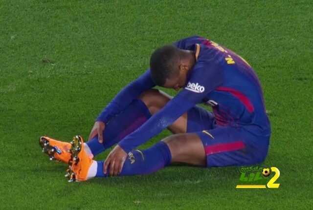 برشلونة يكشف عن طبيعة إصابة سيميدو