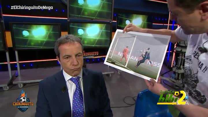 صورة : توماس رونسيرو يستفز كريستوبال سوريا بهدف رونالدو