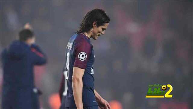 كافاني يرحل عن باريس سان جيرمان بسبب نيمار