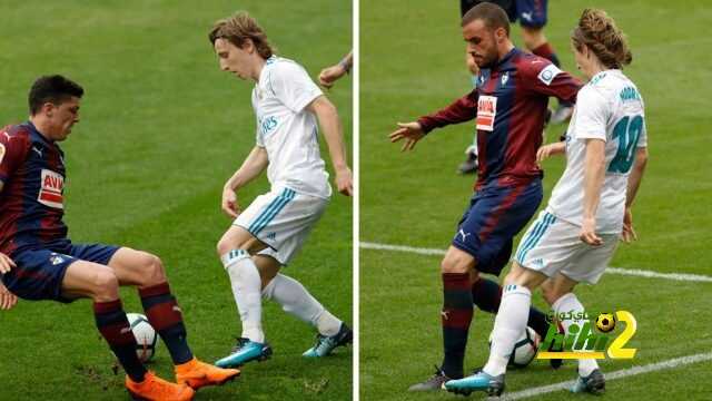 🔴 مودريتش لم يحالفه الحظ بمباراة ايبار