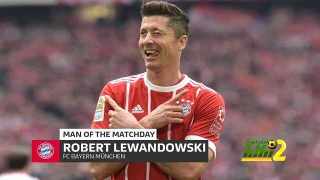 ليفاندوفيسكي لاعب الإسبوع في الدوري الألماني