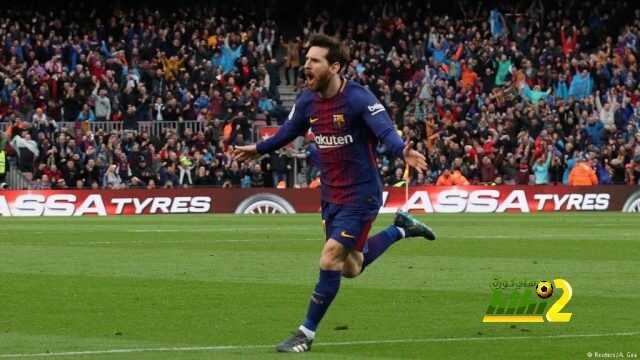 برشلونة يسجل الهدف الأول مبكرا