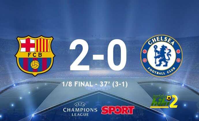 🔴 انتهاء الشوط الاول بتقدم برشلونة علي تشيلسي