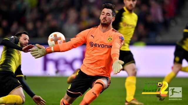 التعادل يحسم نتيجة الشوط الاول لمباراة دورتموند وساليزيورج