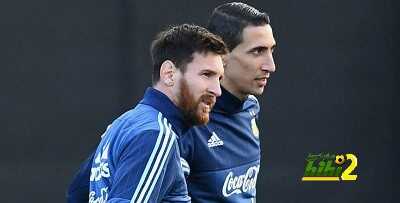 🔴 صور.. ميسي ودي ماريا يستعرضان قميص المنتخب الأرجنتيني بكأس العالم