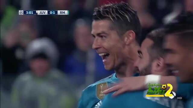 كريستيانو يفتتح التسجيل مبكرا للريال امام اليوفينتوس
