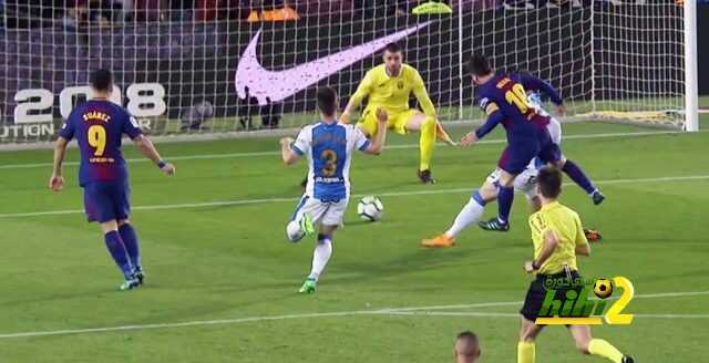ميسي يعزز تقدم برشلونة بالهدف الثاني