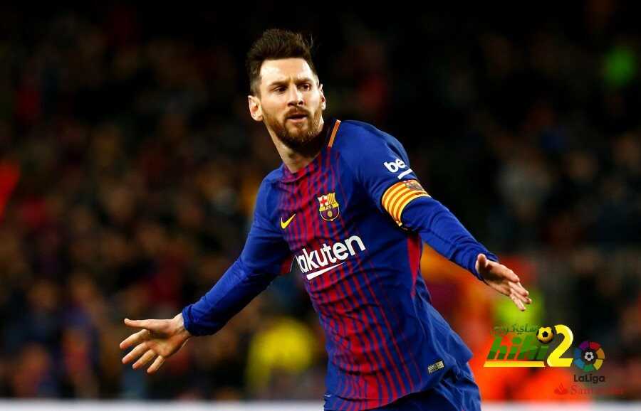فيديو : ثنائية ميسي تقود برشلونة لانهاء الشوط الأول متقدما