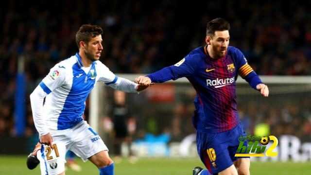 فيديو : هاتريك ميسي يقود برشلونة للفوز على ليغانيس