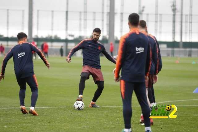 صور : برشلونة يستعد لمواجهة روما