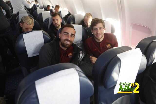 برشلونة يصل إلى روما