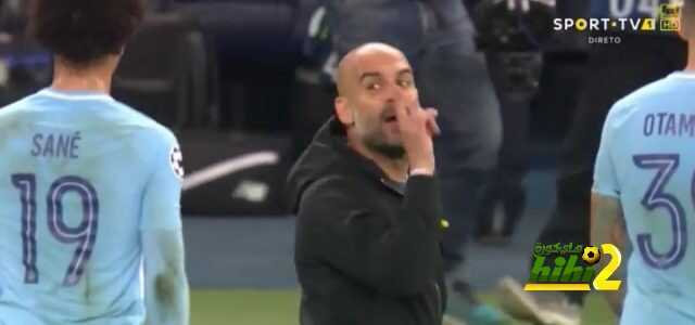 غوارديولا يُطرد بين الشوطين بعد نقاش حاد مع الحكم