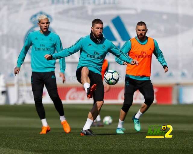 صور : استعدادات ريال مدريد لمواجهة ملقا