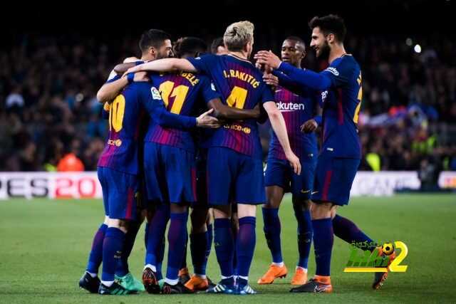 رسميا : برشلونة يتخطى سويسداد وينفرد بالرقم القياسي