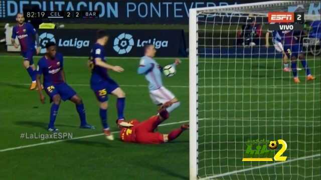 ESPN : الحكم يحتسب هدفا غير صحيحا ضد برشلونة