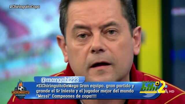 رونسيرو : أهنيء انيستا ، فقد سرقت منه الكرة الذهبية في 2010
