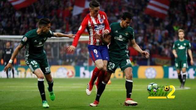 ريال بيتيس يفرض التعادل على أتلتيكو مدريد في الشوط الأول