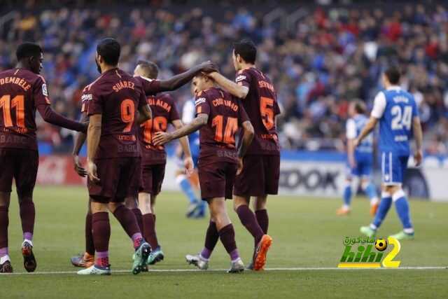 🔴 لايزال التقدم لبرشلونة علي حساب الديبور