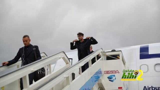 صور : وصول الفريق البافاري إلى مدريد