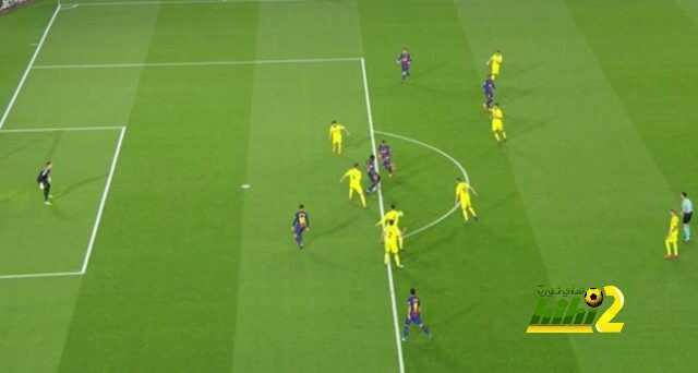 برشلونة يسجل الرابع والحكم يلغيه بداعي التسلل