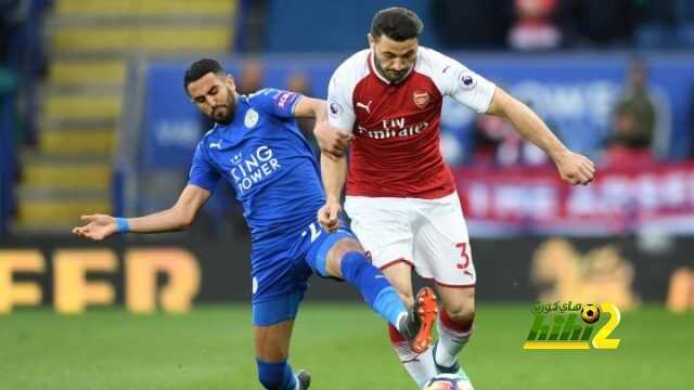 ليستر سيتي يضرب أرسنال بهدف في الشوط الاول