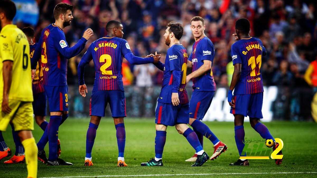 اومتيتي يحتفل بالفوز على فياريال عبر التويتر