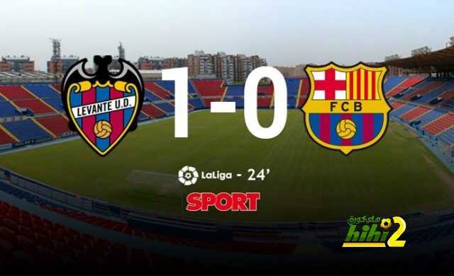 🔴 ليفانتي يتقدم امام برشلونة