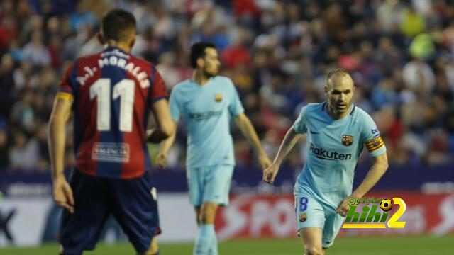 فيديو : ليفانتي يُسقط برشلونة في الشوط الاول بهدفين