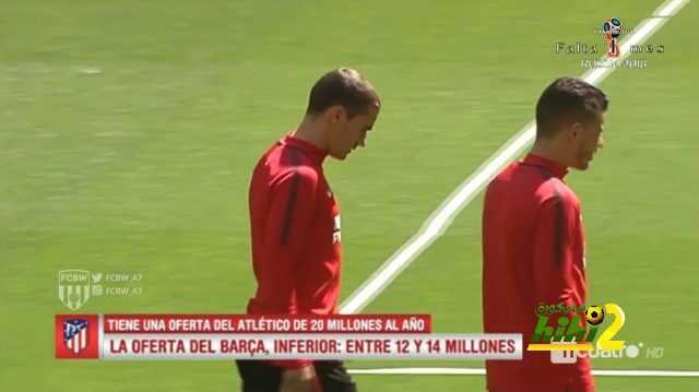 اتلتيكو يعرض على غريزمان راتبا اكبر مما يعرضه عليه برشلونة